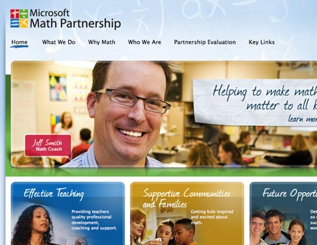 Microsoft Math Partnership